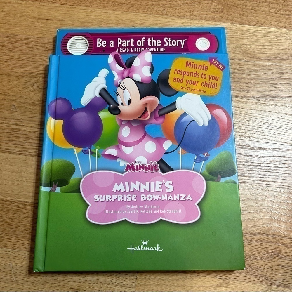 Disney Minnie’s Surprise Bow-nanza Hallmark Book Read and Reply